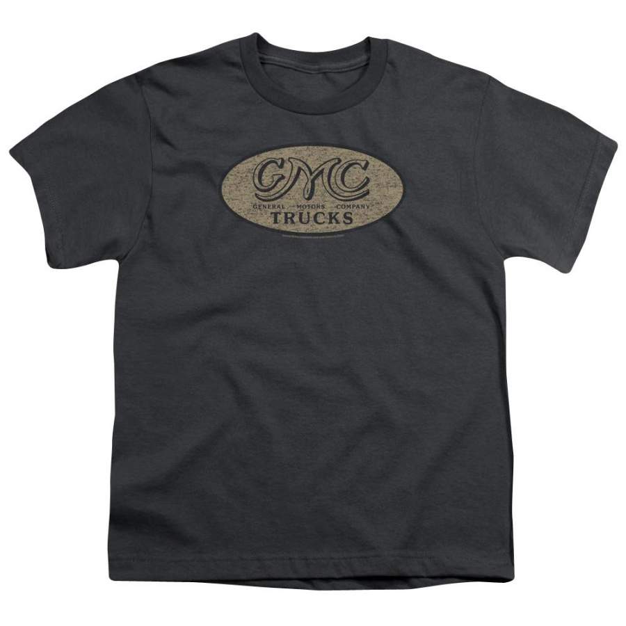 GMC Vintage Oval Logo Youth T-Shirt (Ages 8-12)