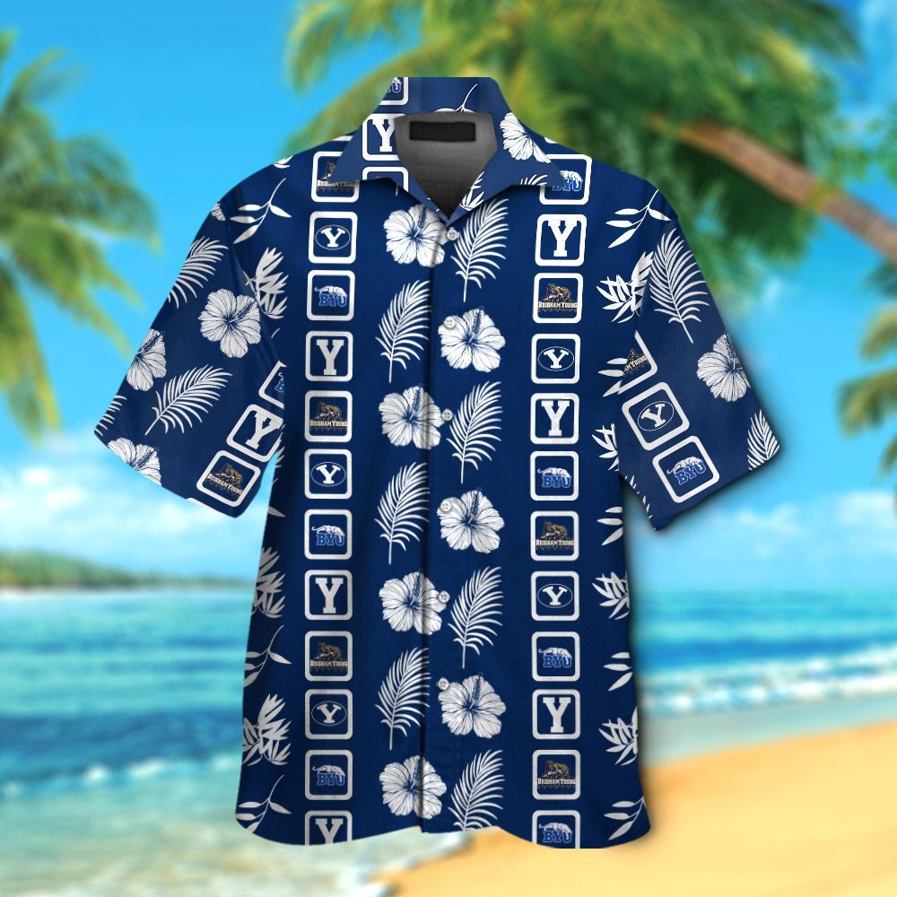 Byu Cougars Hawaiian Shirt #2