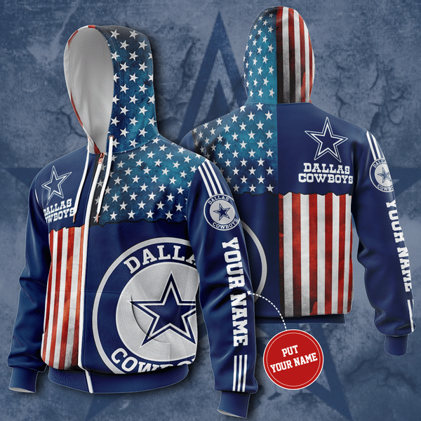 Personalized Dc Zip-Up Hoodie