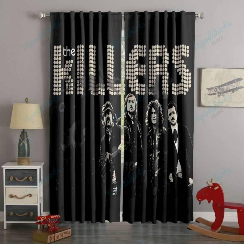 3D Printed The Killers Style Custom Living Room Curtains