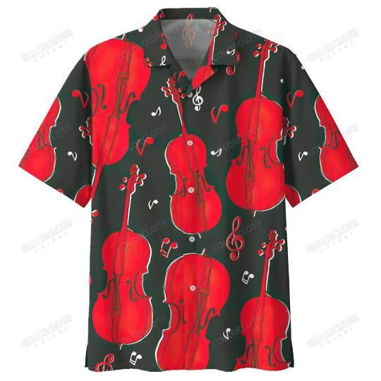 Violin Aloha Hawaii Shirt Colorful Short Sleeve Summer Beach Casual For Men And Women Ha64610