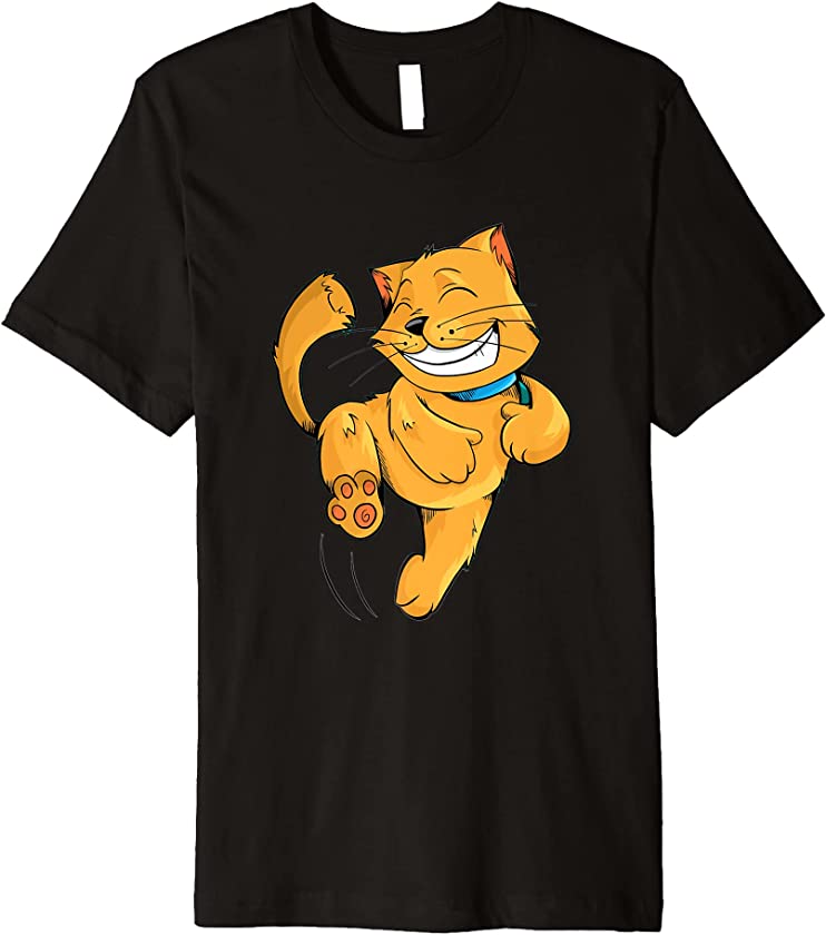 CAT | Happy Kitten Dancing Premium T-Shirt