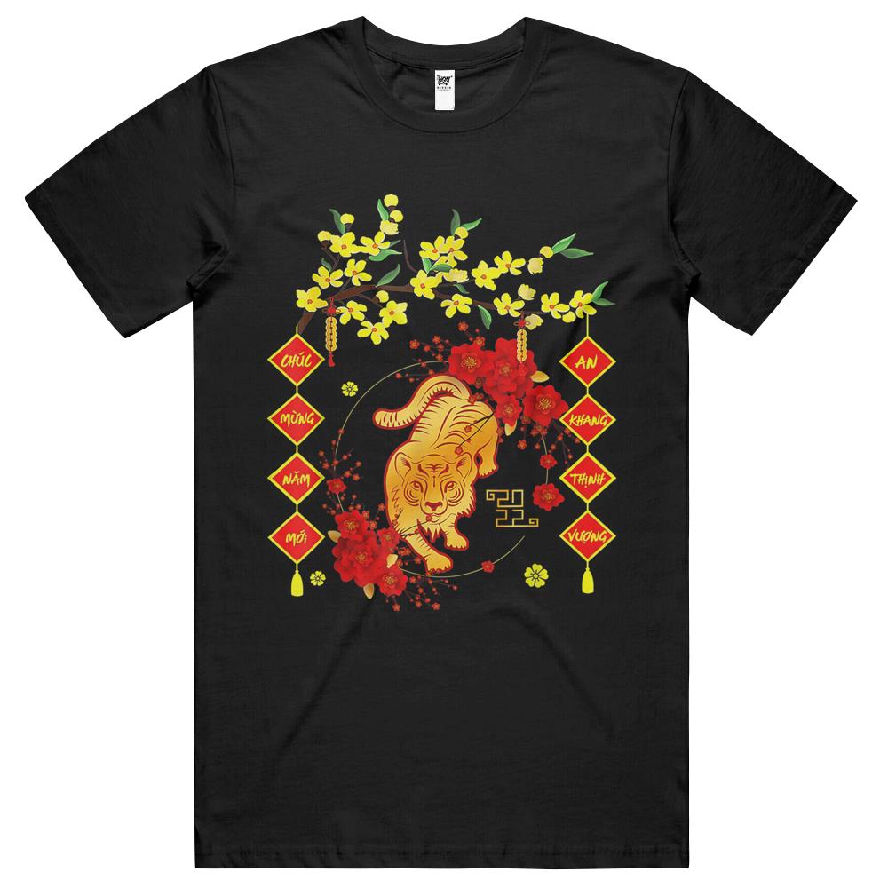 Chuc Mung Nam Moi 2022 Vietnamese Lunar New Year Tiger T Shirts