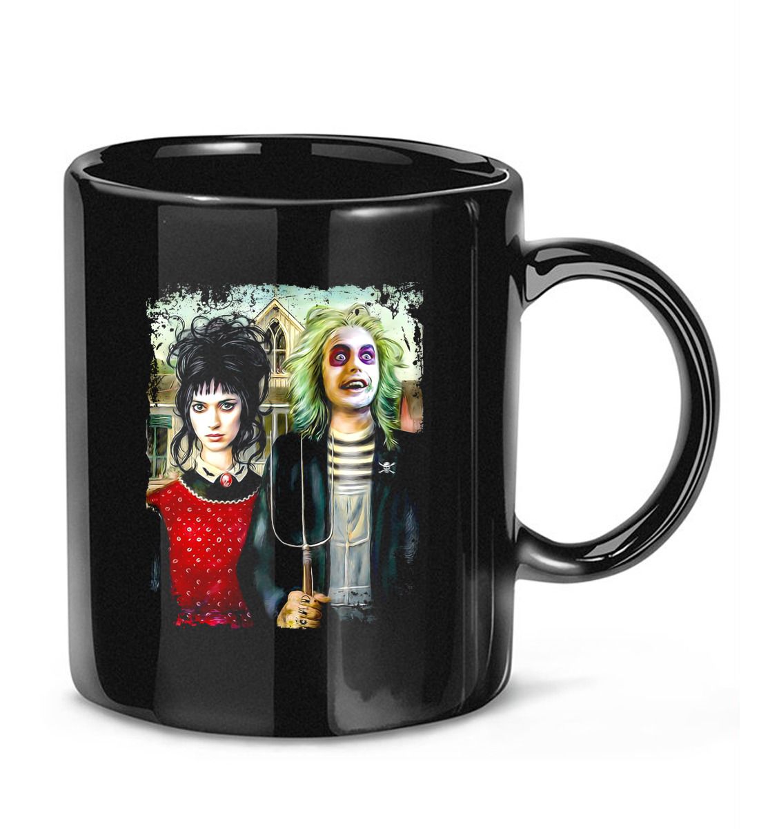 Beetlejuice Lydia-Deetz Horror Movie Film Tim-Burton Coffee Mug ...