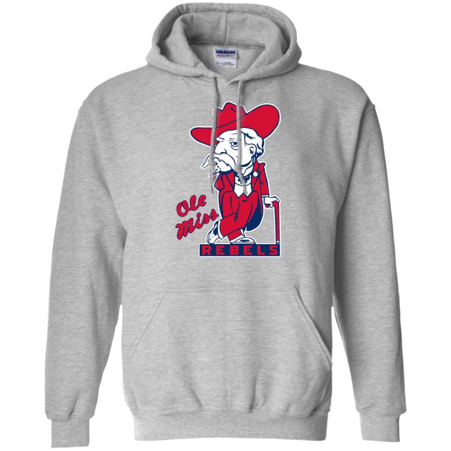 AGR Ole Miss Rebels Gildan Pullover Hoodie