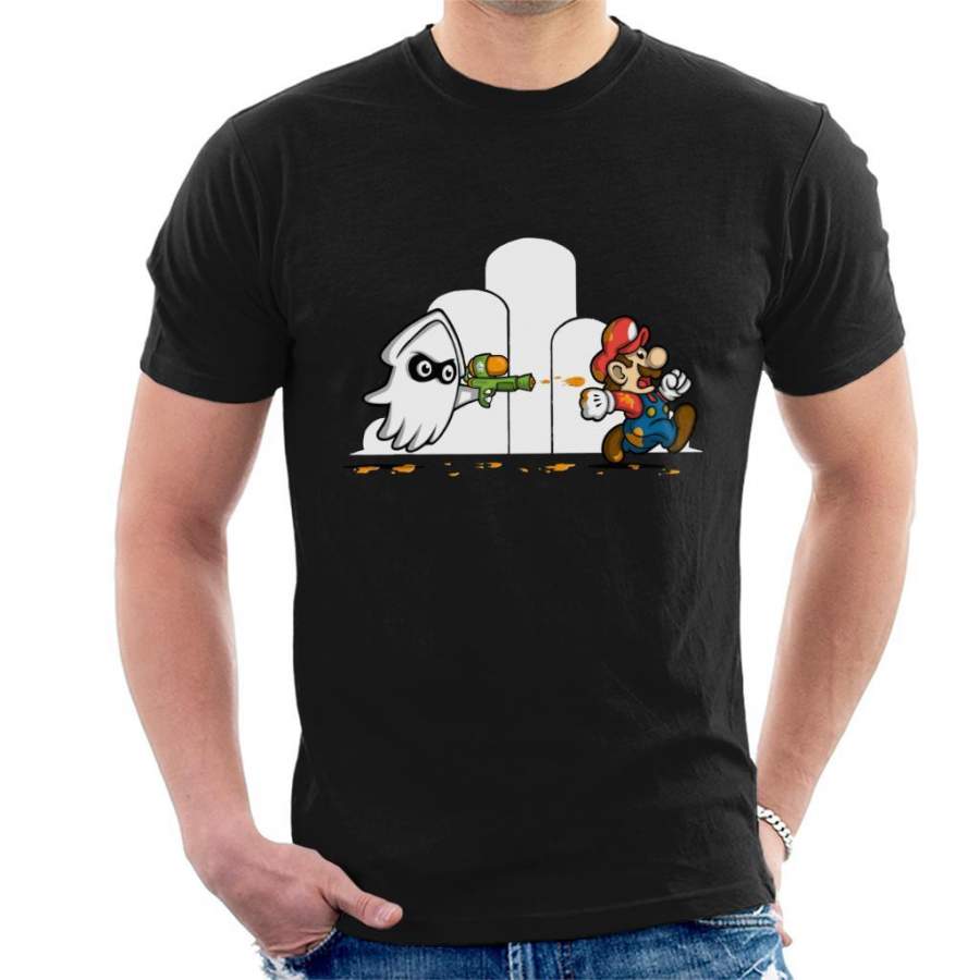 Super Mario Revenge Of The Squid Men’s T-Shirt