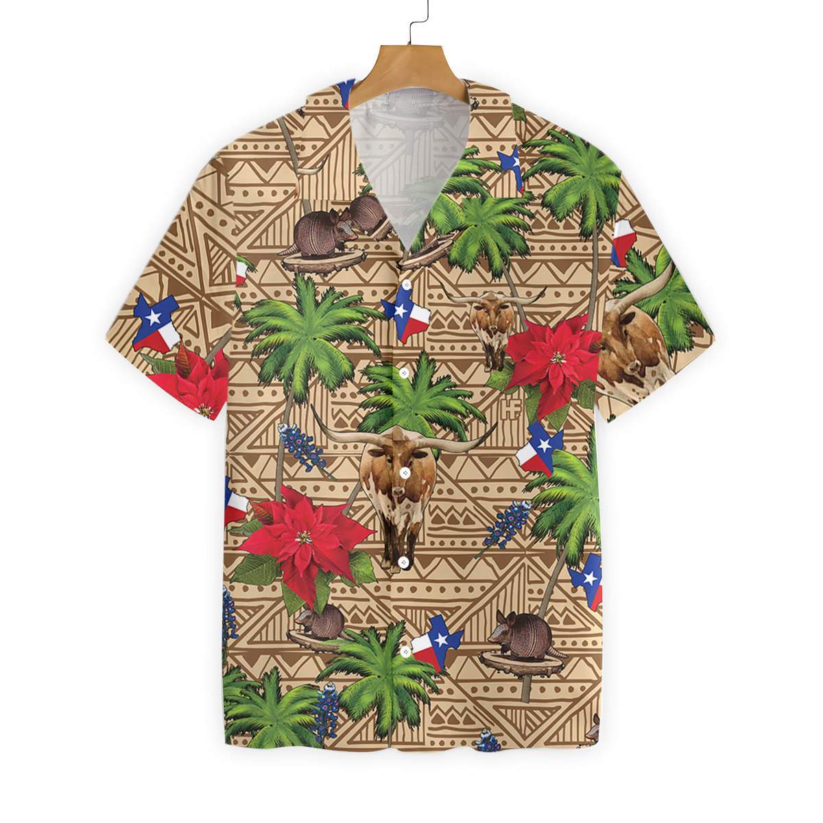 Texas Insignia Hawaii Shirt Ha45904