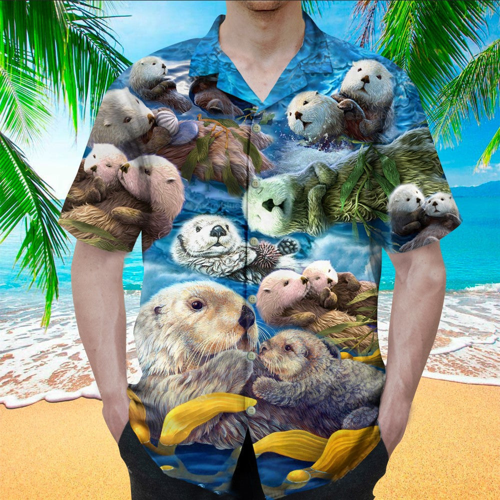 Otter Hawaii Perfect Gift Ideas For Shirt Aloha Ha75359