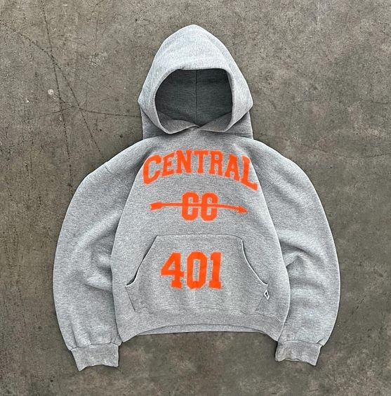 Vintage Russell Central 401 Hoodie Outfit