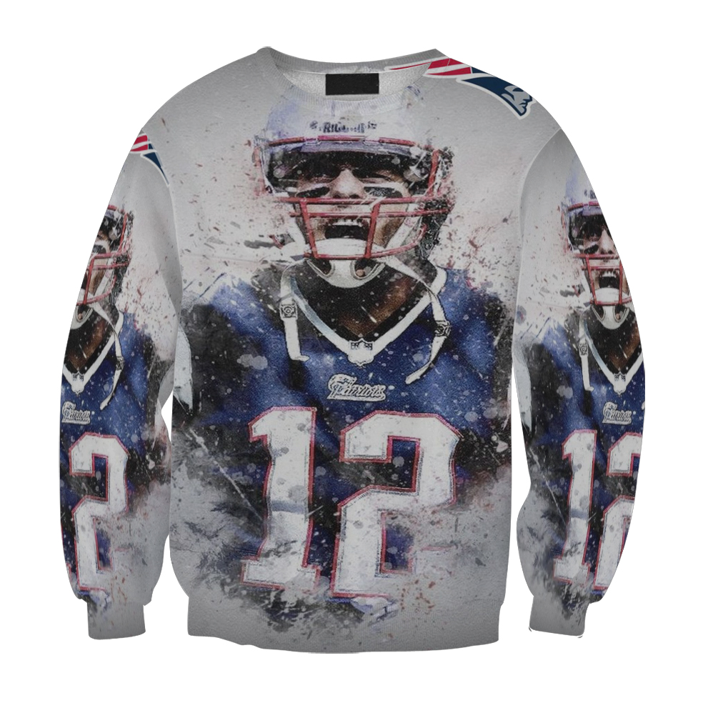 New England Patriots Tom Brady3 Gift For Fan 3D Full Printing Sweatshirt