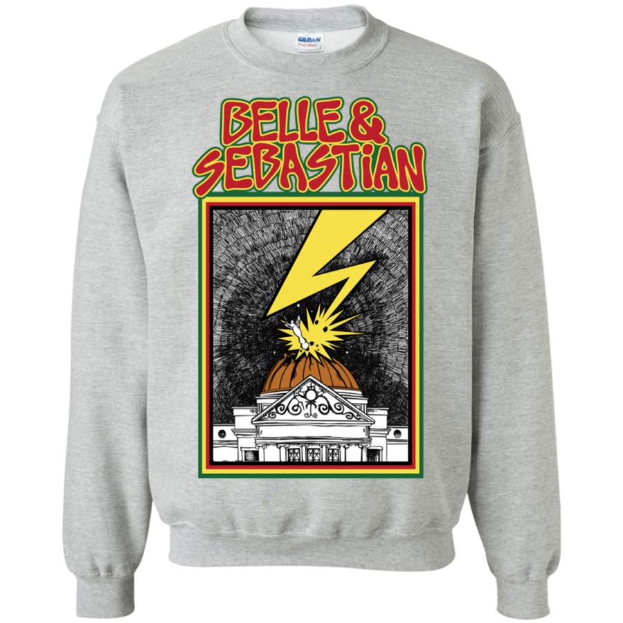 AGR BAD BRAINS BELLE and SEBASTIAN Crewneck Pullover Sweatshirt