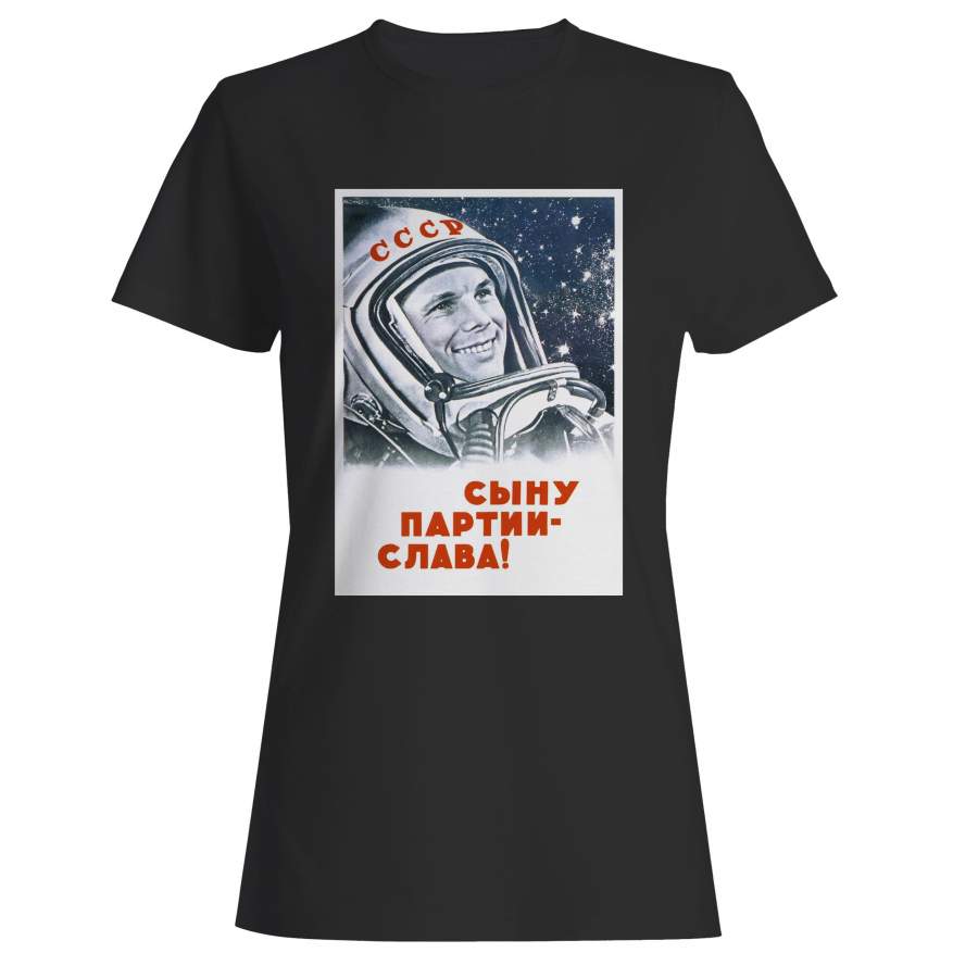 Jurij Gagarin Cosmos Woman’s T-Shirt