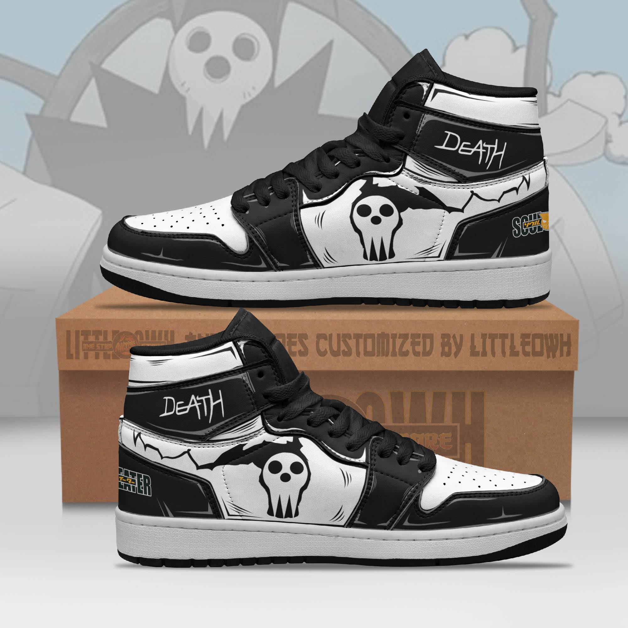 Soul Eater Shoes Death Anime Jd Sneakers