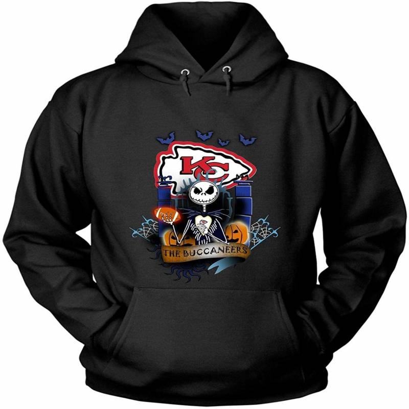 Pumpkin Halloween T Shirt, Kansas City Chiefs T Shirt – Hoodie