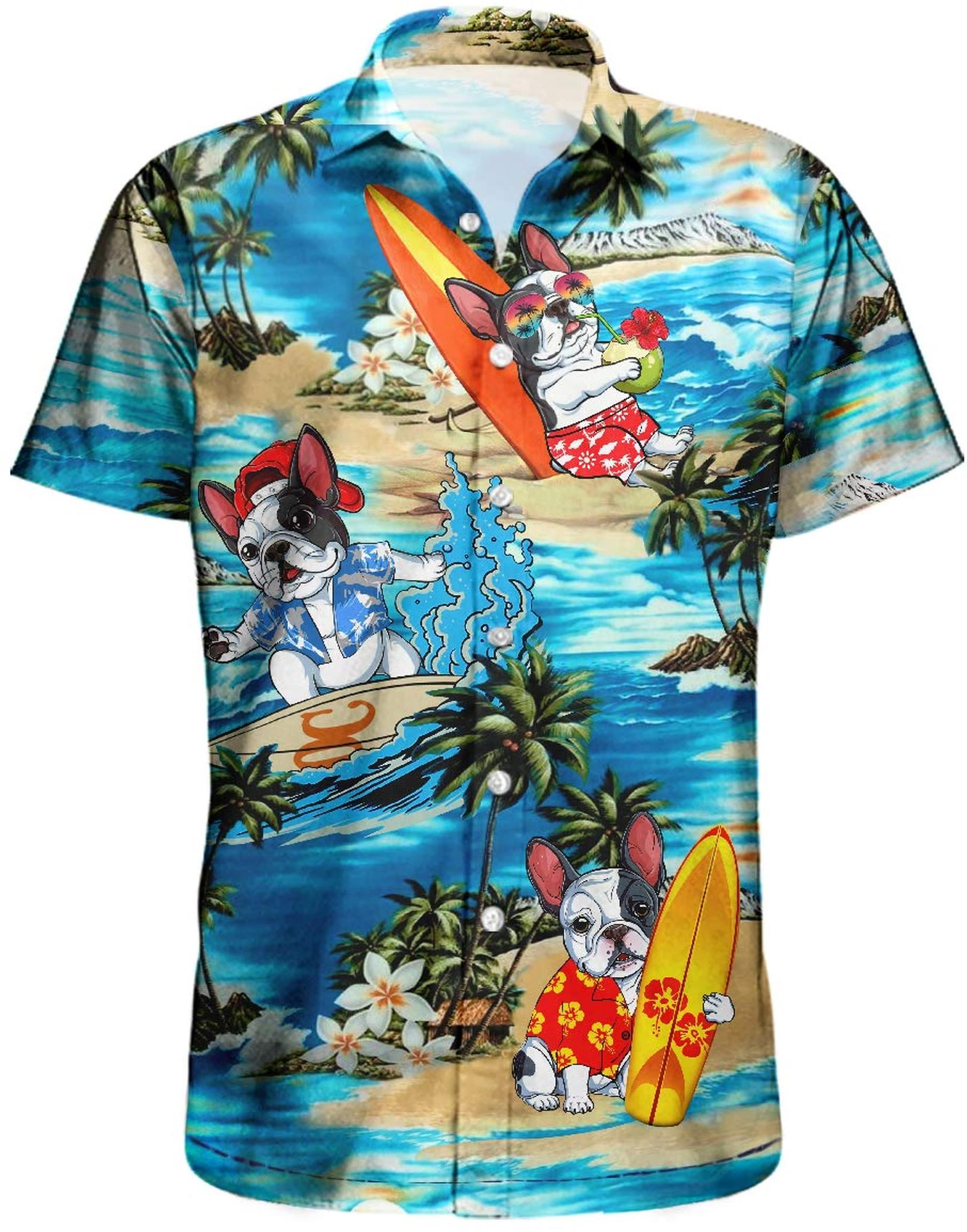 Frenchie Hawaii Shirt Ha10230