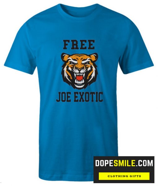 Free Joe Exotic blue cool T Shirt