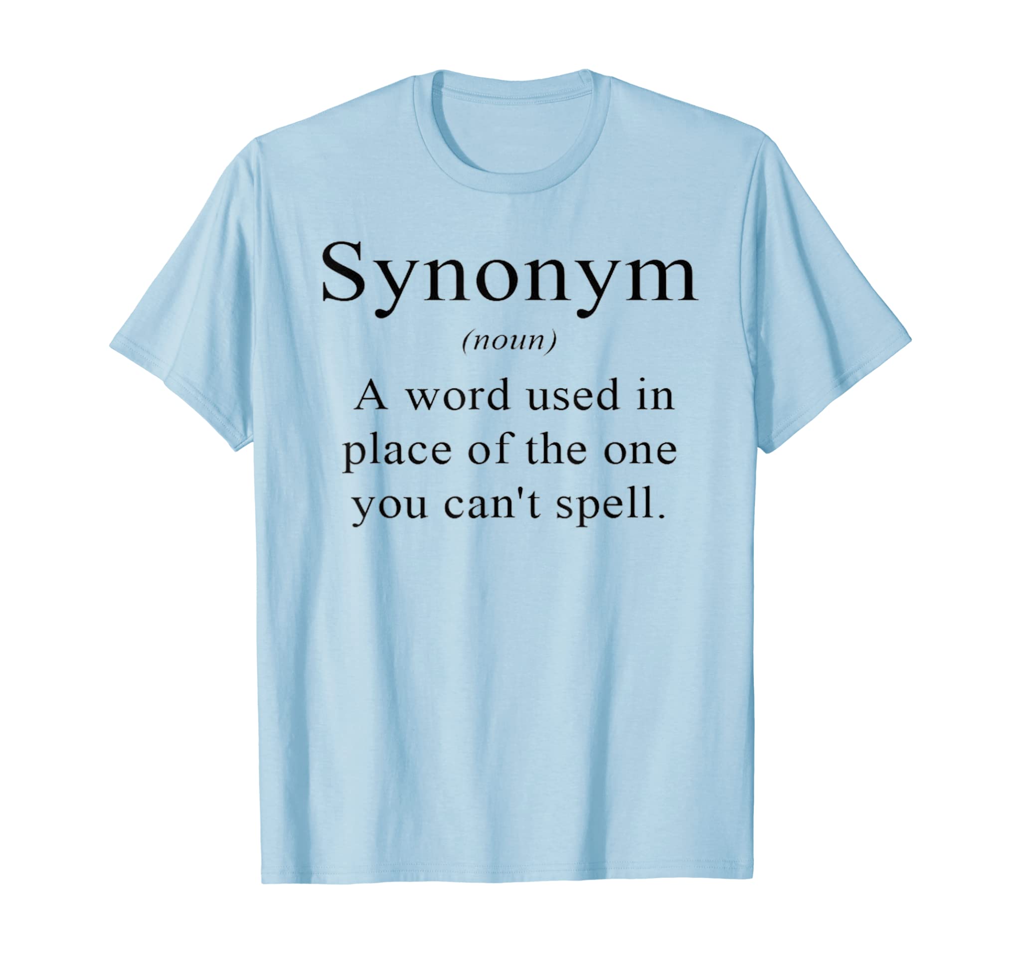 Synonym Definition Funny English Teacher Grammar T Shirt