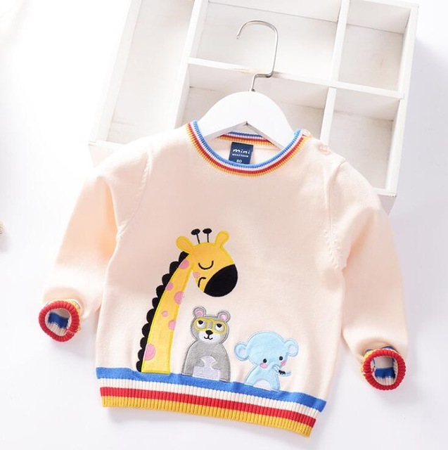 6 Fashion Boys Sweater Children Knitted Pullover Clothes 2022 Autumn New Boy Baby Child Cotton Striped Infant Baby Sweaters 1-6Y alx