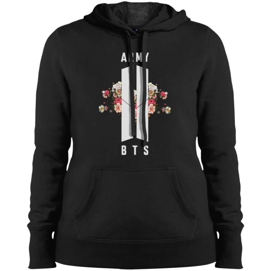 AGR BTS&ARMY Beyond The Scene (No Background) Ladies’ Pullover Hooded Sweatshirt