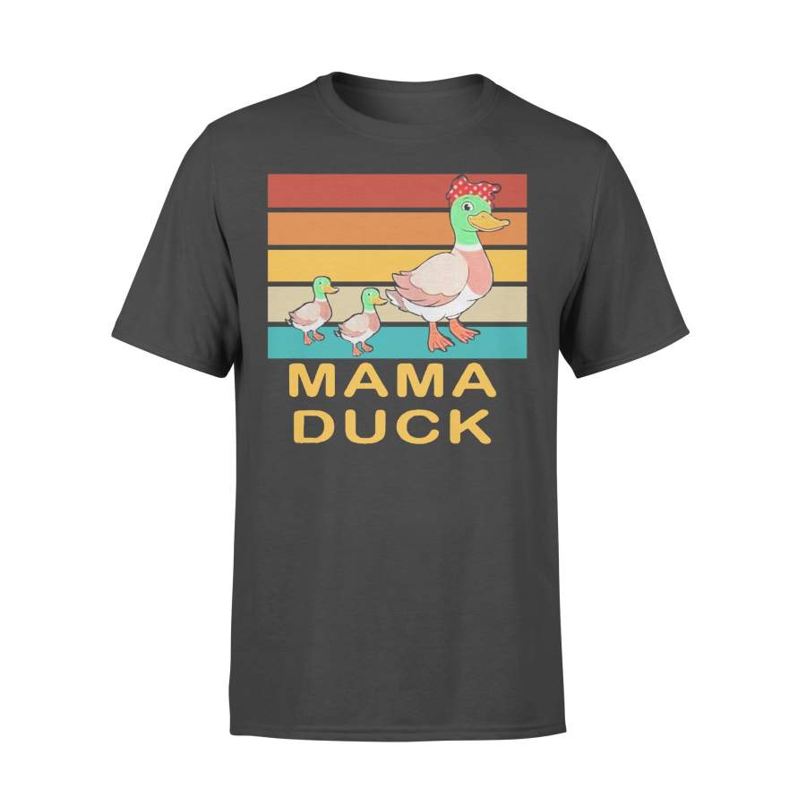 Vintage Mama Duck Duck Mothers Day T-shirt