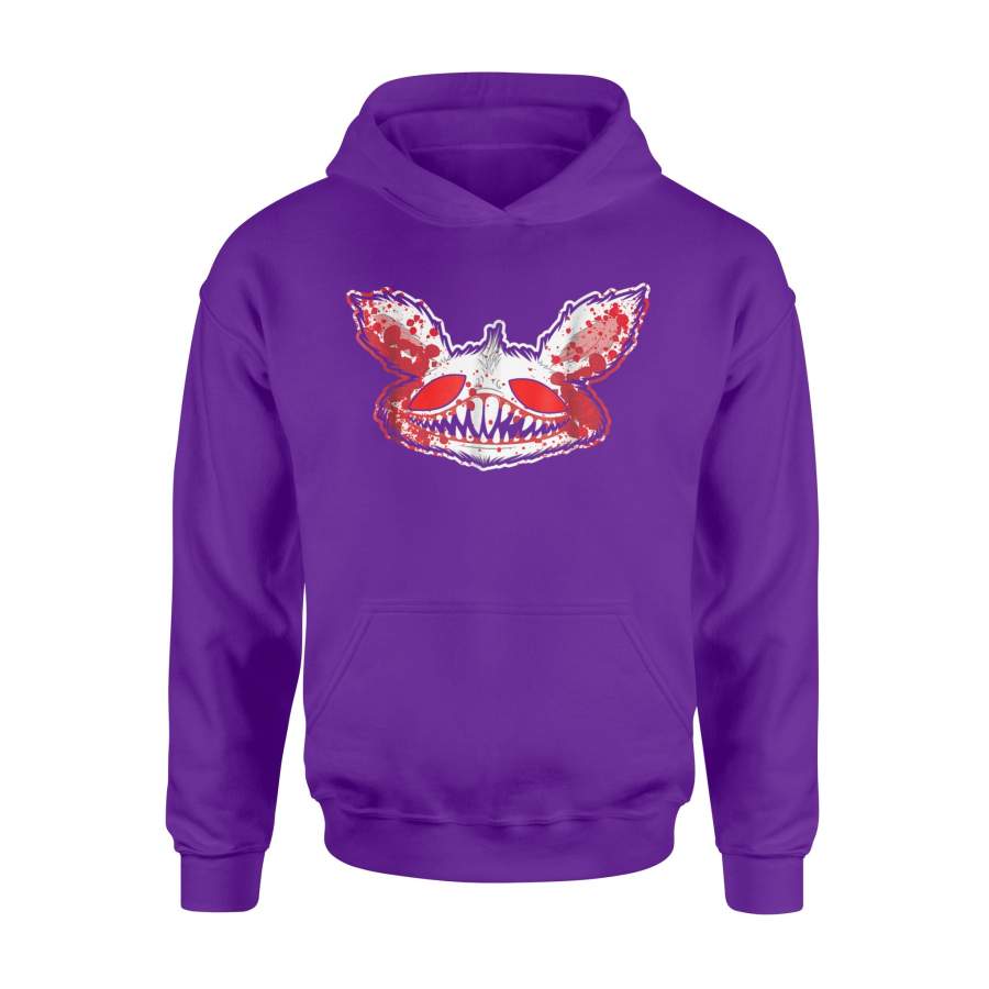 Killer Bunny Halloween Horror Hoodie