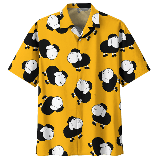 Sheep Hawaii Unisex Print Aloha Short Sleeve Casual Shirt Ha68536