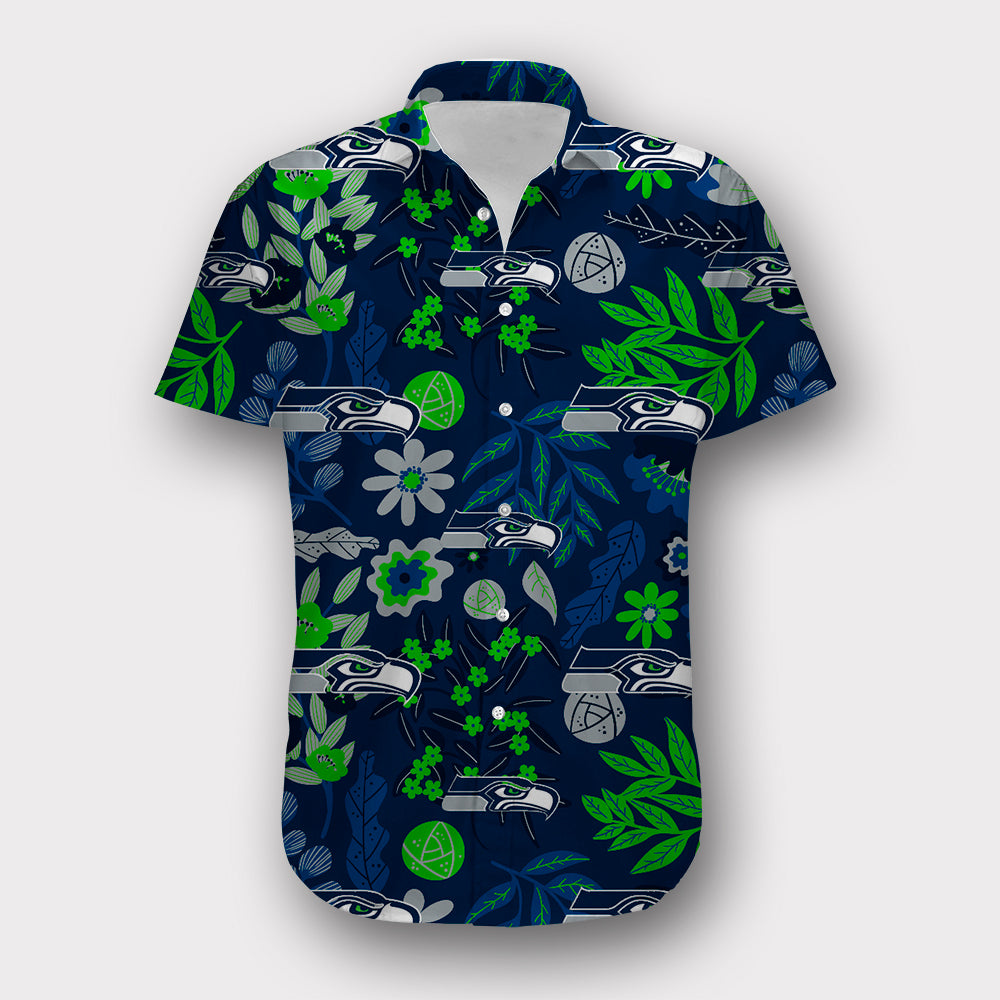 Seattle Seahawks Aloha Hawaii Shirt Ha89131