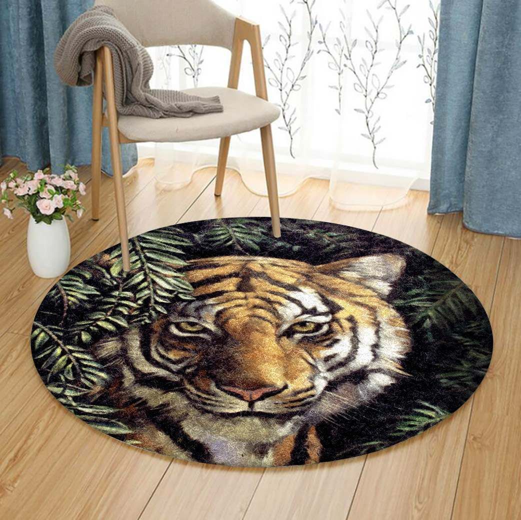 Bengal Tiger AA051003TM Round Rug BEVR3107