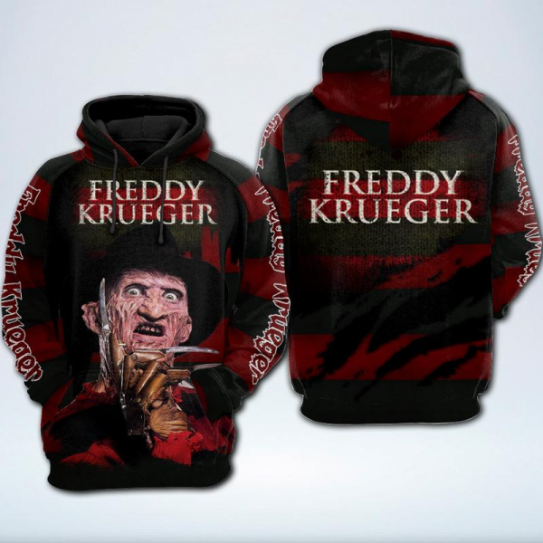 Freddy Krueger All-Over Print Unisex Hoodie