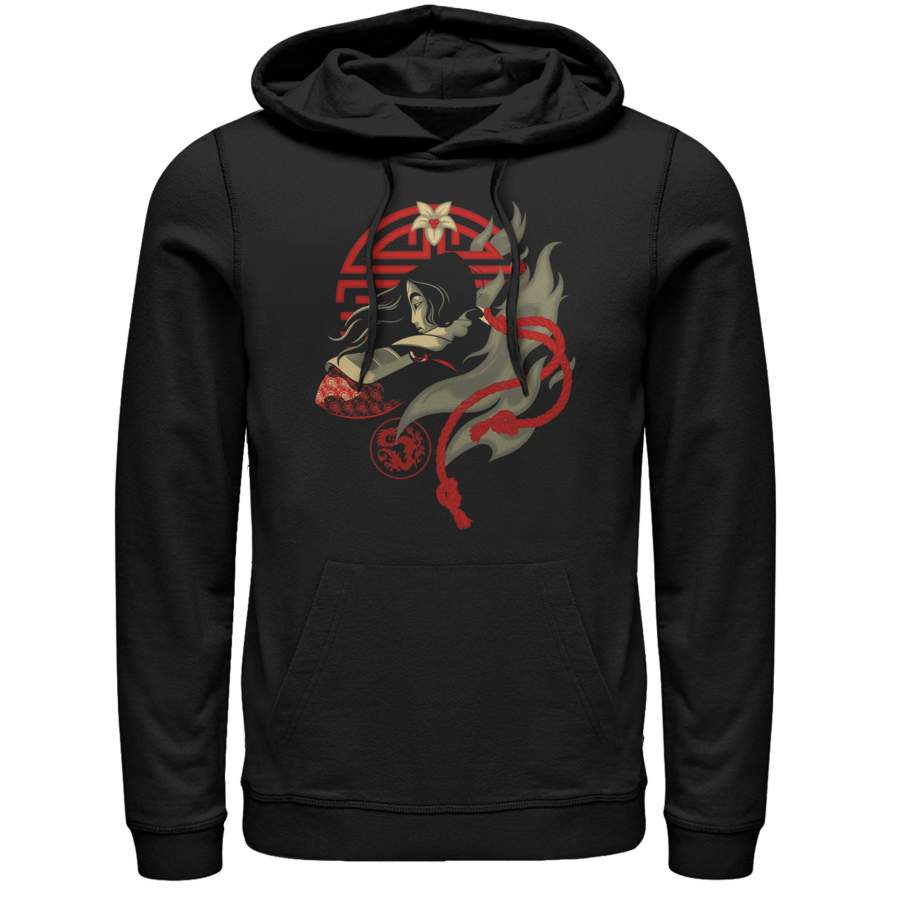 Mulan Men’s Warrior Icons  Lightweight Hoodie