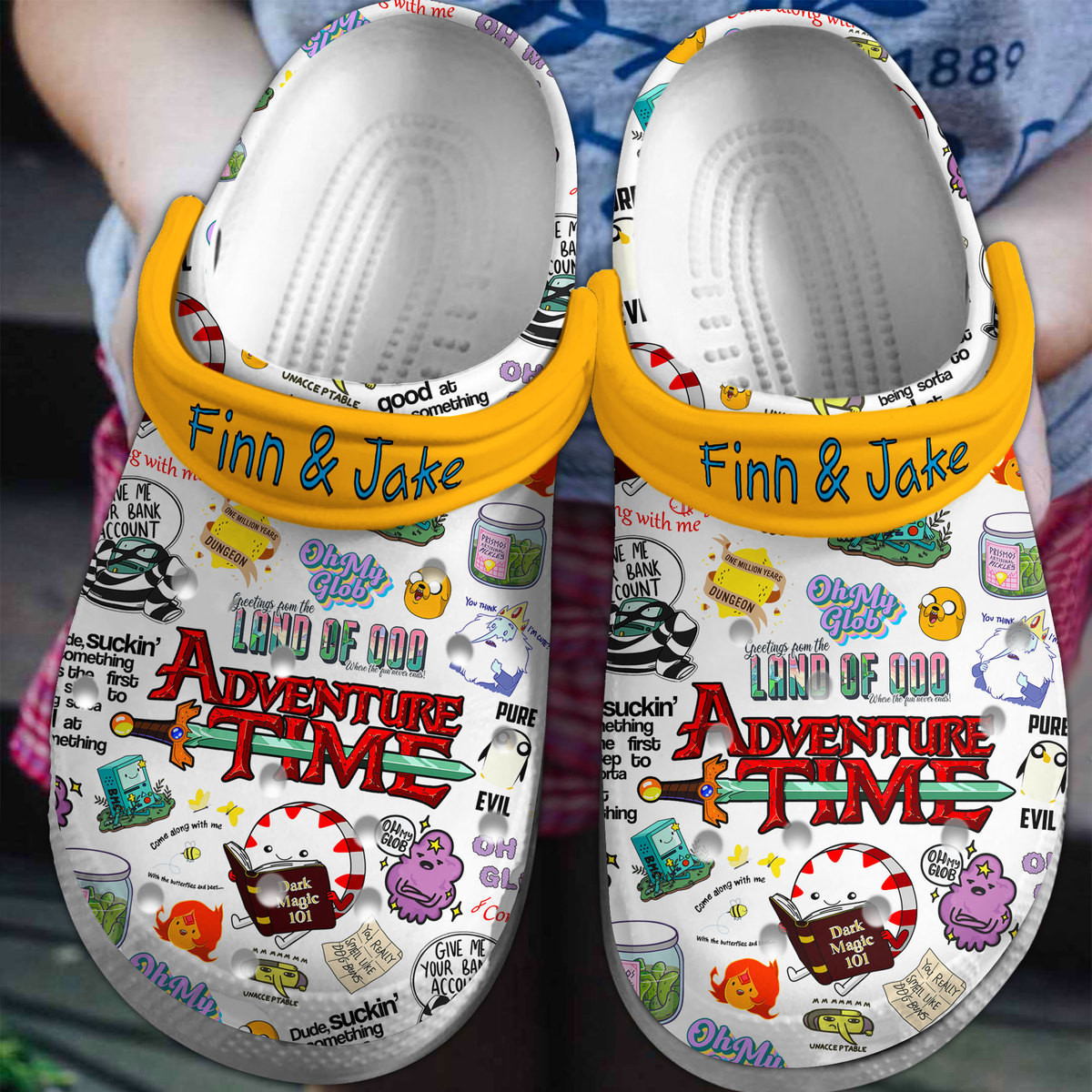 Adventure Time Crocss Clogs For Men Women And Kid 1Kj3Zwje