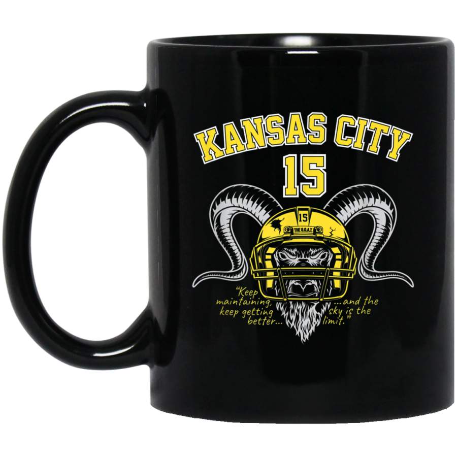 Kansas City GOAT Inspirational Quote Mug