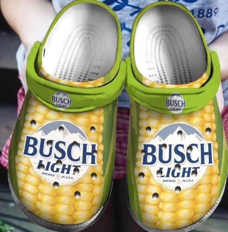 Busch Light Comfortable For Mens And Womens Classic Water Rubber Crocs ...