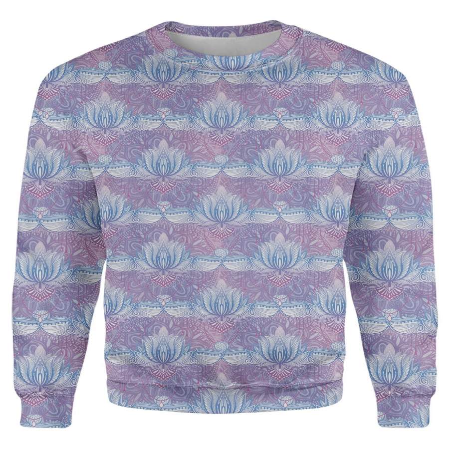 Cotton Candy Lotus Skies Women’s Sweatshirt