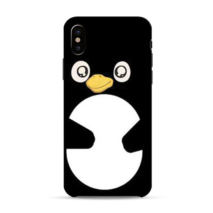 Funny Penguin iPhone X 3D Case