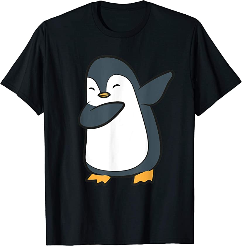 Penguin Dabbing Funny Penguin T-Shirt