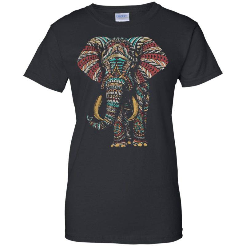 Get Here Riot Society Ornate Elephant Ladies Shirt