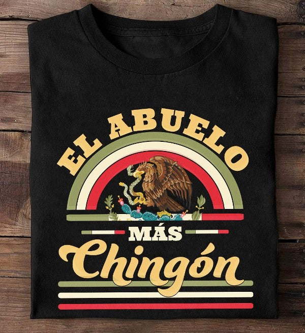 Vintage Retro El Abuelo Mas Chingon Eagle Gift Standard/Premium T-Shirt