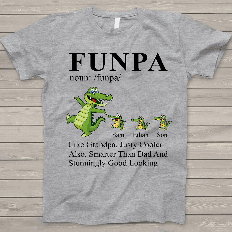 Funpa Kid Name Shirt