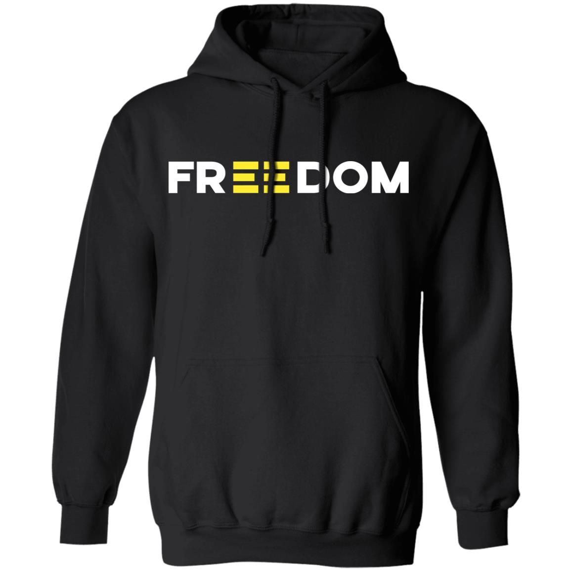 Black Lives Matter Merch Freedom Black Tee