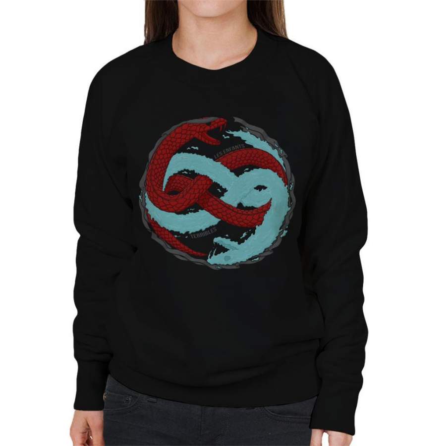 Twin Snakes Metal Gear Solid Women’s Sweatshirt