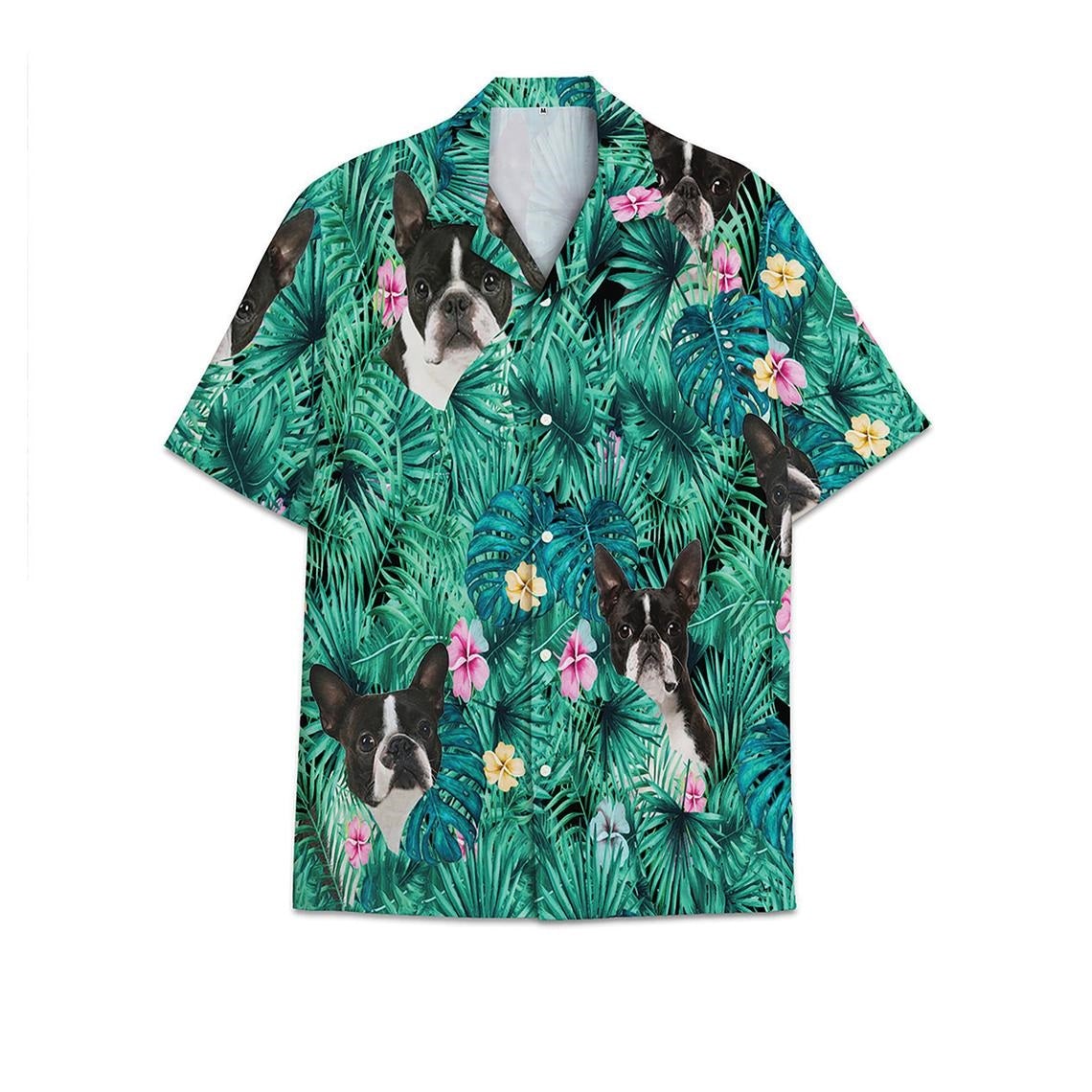 Aloha Hawaii Shirt Pet Combination Print Made In Summer Beach Shirts 23 Ha35719