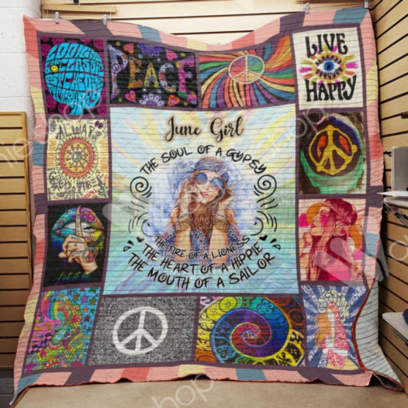 June Hippie Girl Blanket JL1201 83O31