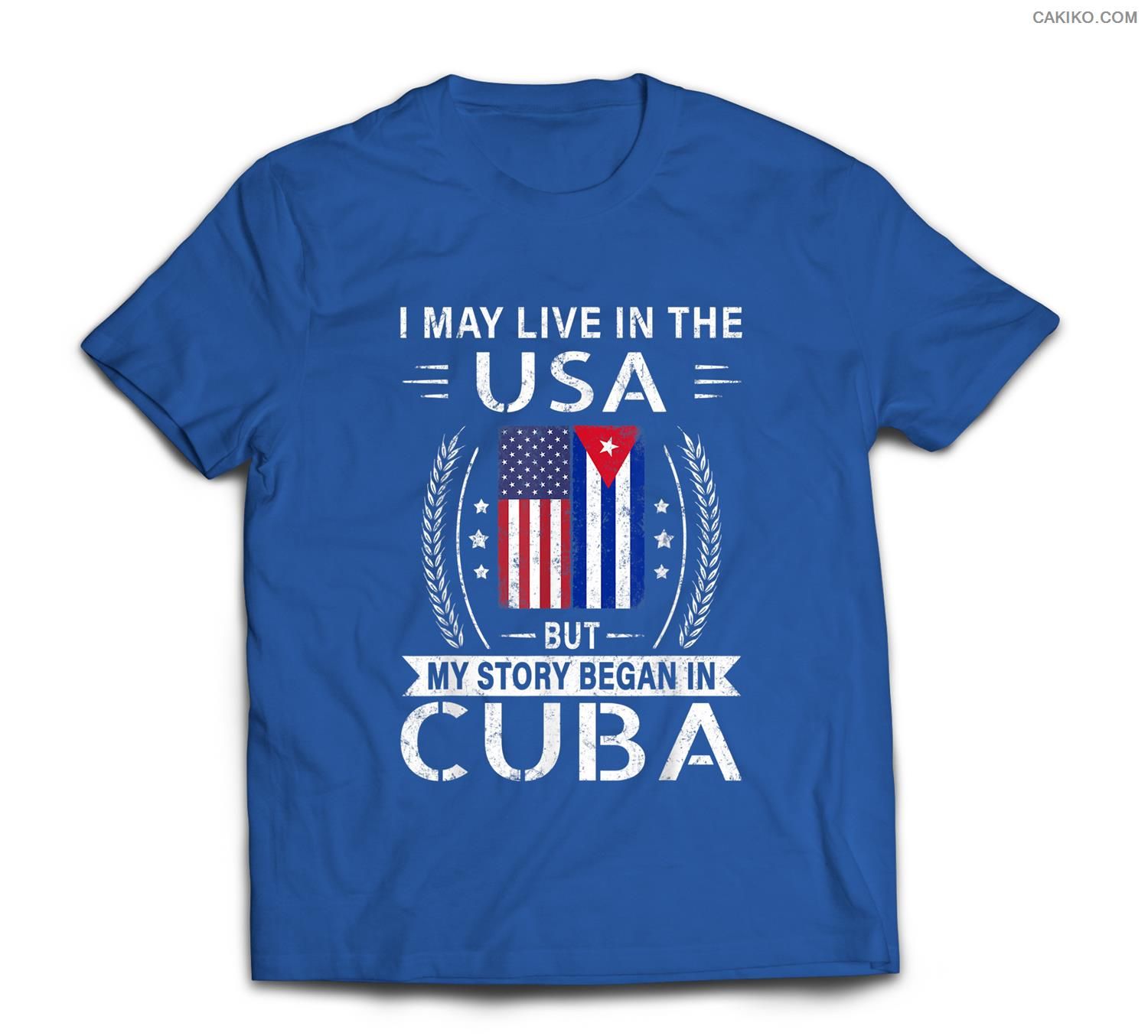 American Cuban Flag – My Story Began In Cuba T-Shirt