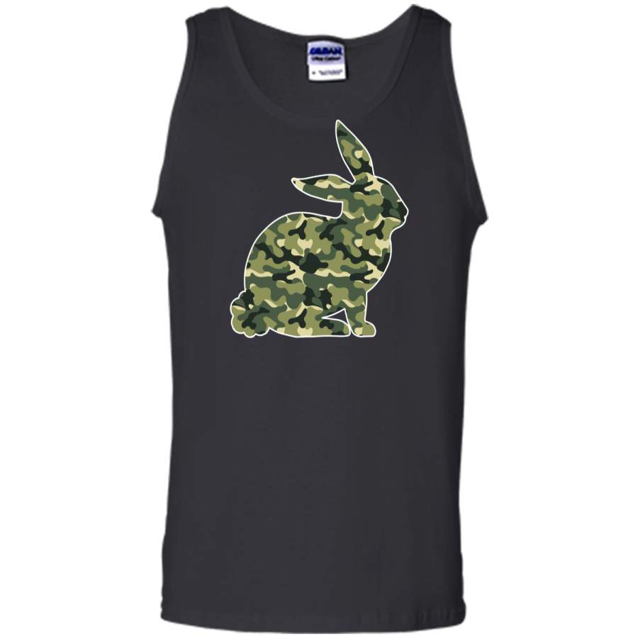 Easter Bunny Camo Rabbit Happy Easter T-Shirt Tank Top