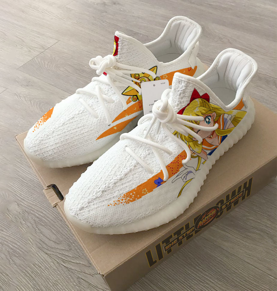 Sailor Venus Shoes Custom Sailor Moon Anime Yz Boost Sneakers