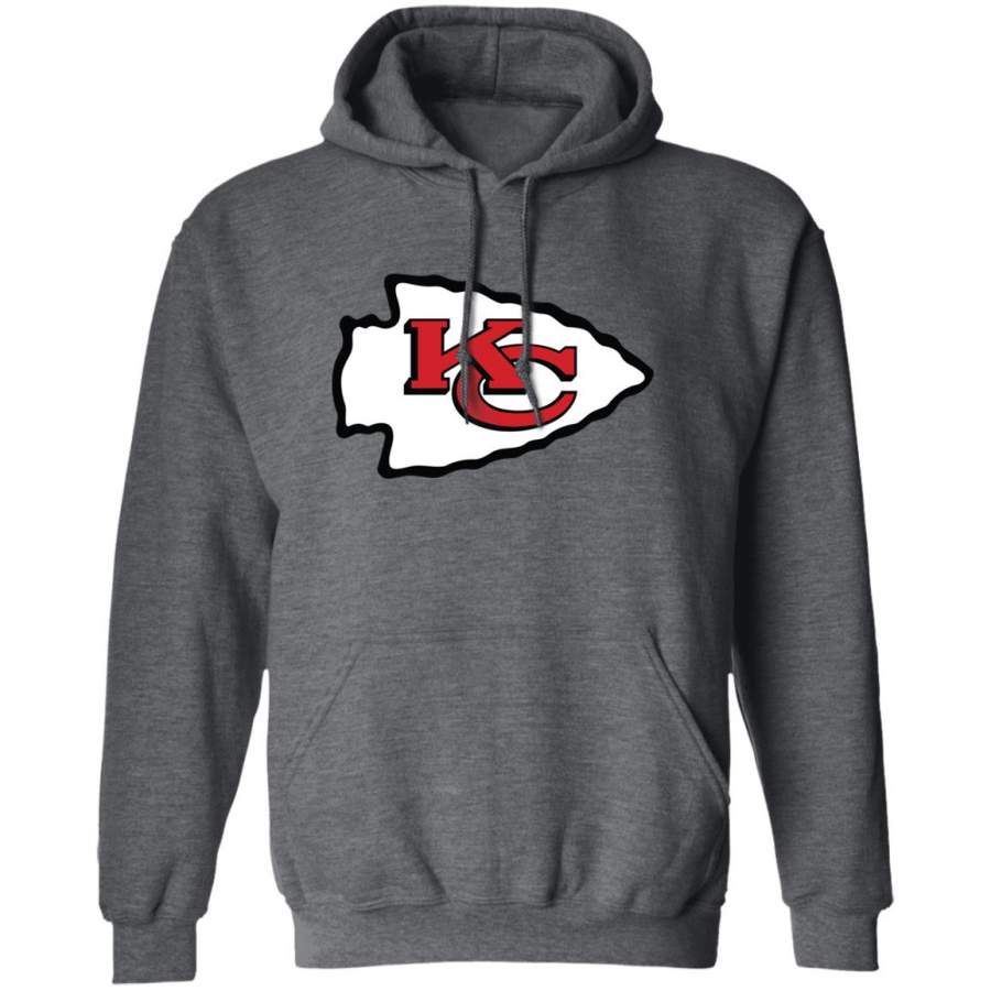 Kansas city chiefs hoodie Majestic Kansas City Chiefs Long Sleeve Hoodie gray red