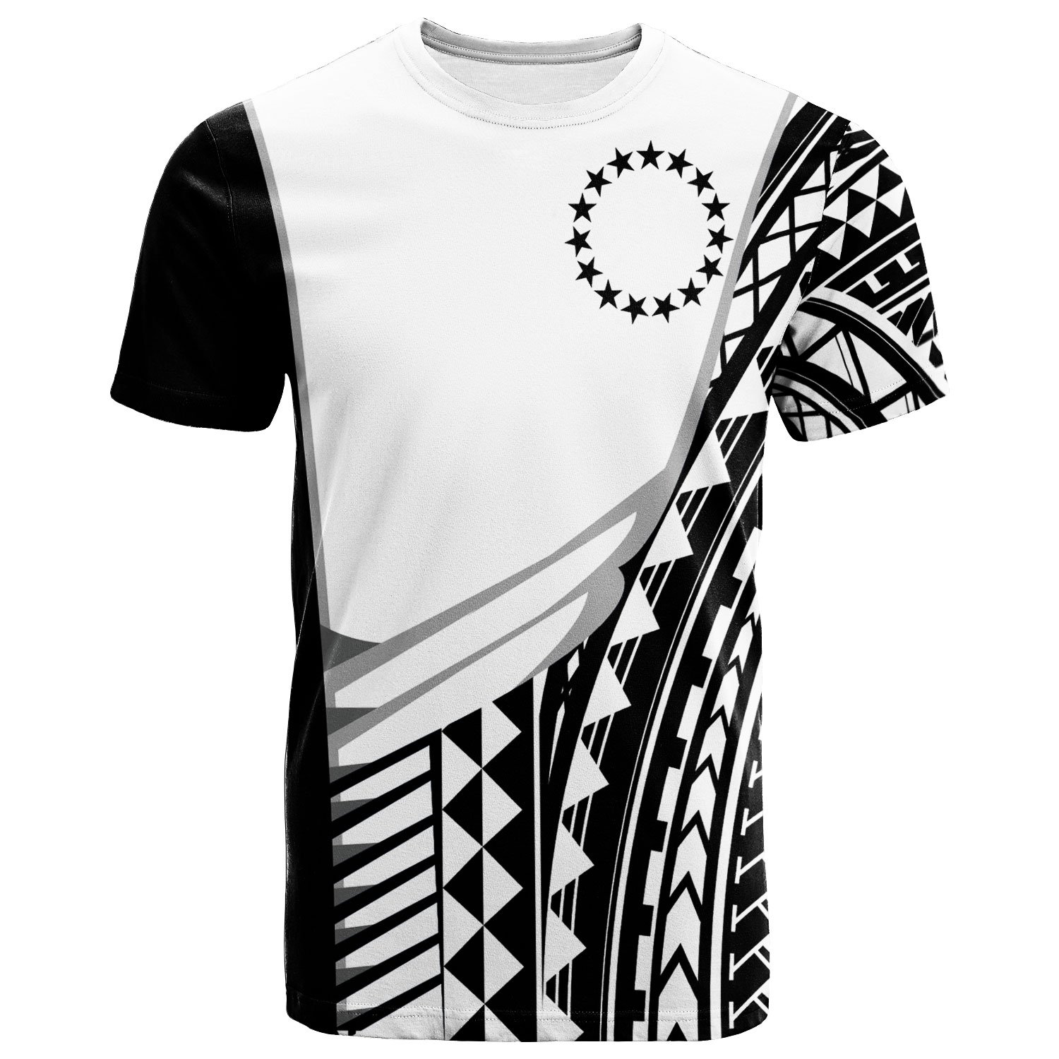 Cook Islands Custom Personalised – T- Shirt – Athletes Style – BN20