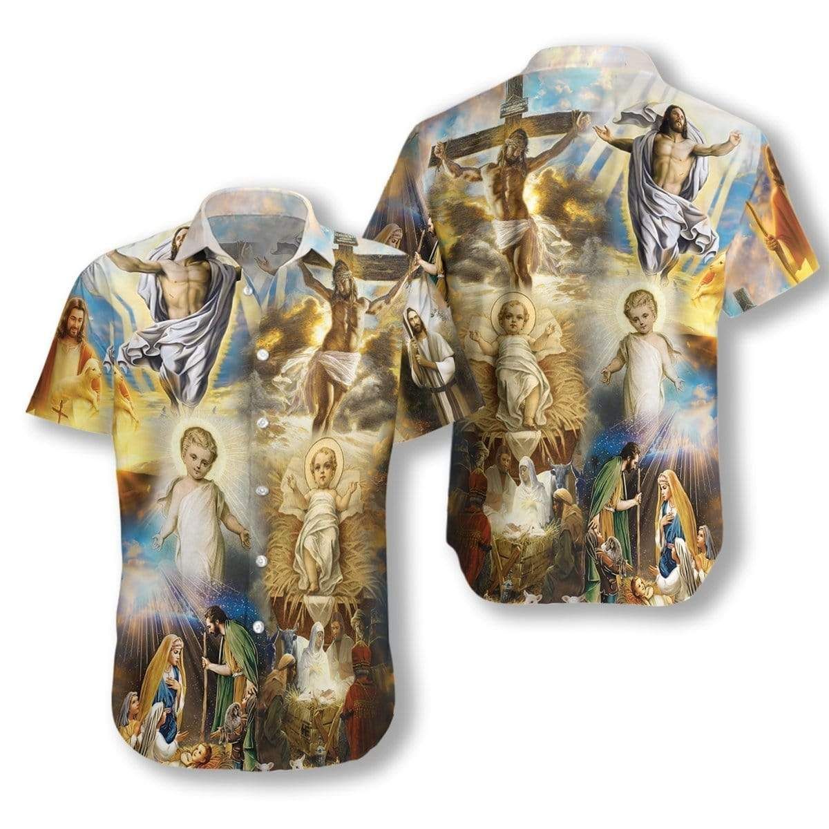 Cover Your Body With Amazing Whole Life Of Jesus Unisex Hawaii Aloha Shirt V Ha13013