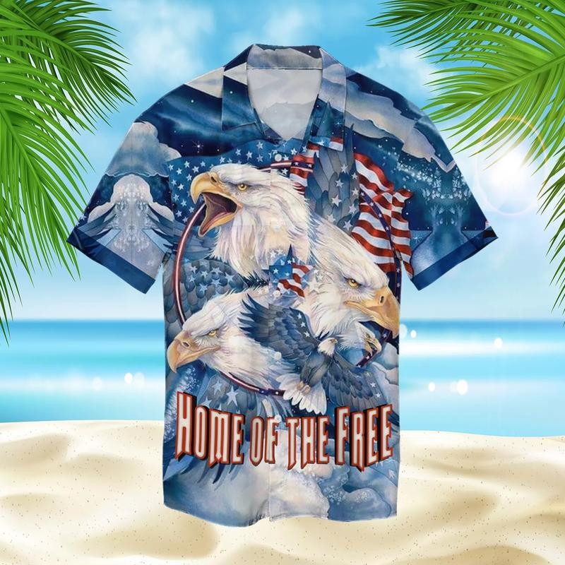 Home Of The Free Hawaii Shirt Unisex Adult Ha19071